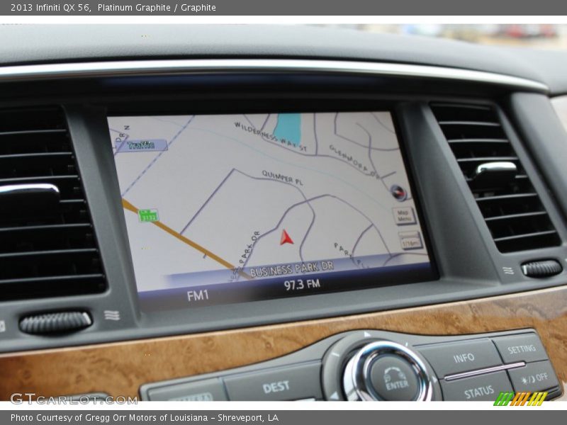 Navigation of 2013 QX 56