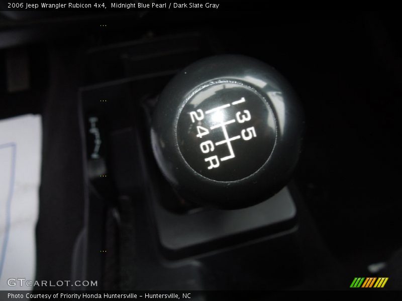  2006 Wrangler Rubicon 4x4 6 Speed Manual Shifter