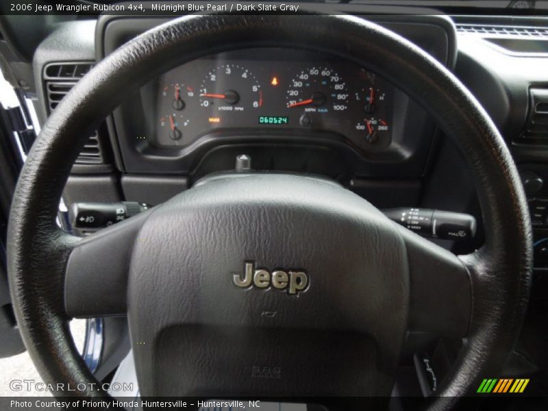Midnight Blue Pearl / Dark Slate Gray 2006 Jeep Wrangler Rubicon 4x4