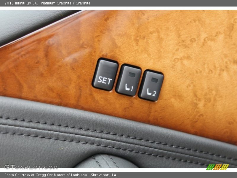 Controls of 2013 QX 56