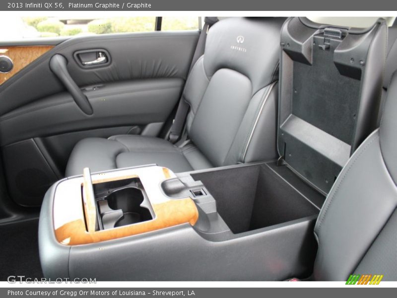 Rear Seat of 2013 QX 56