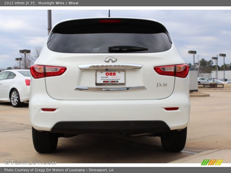 Moonlight White / Wheat 2013 Infiniti JX 35