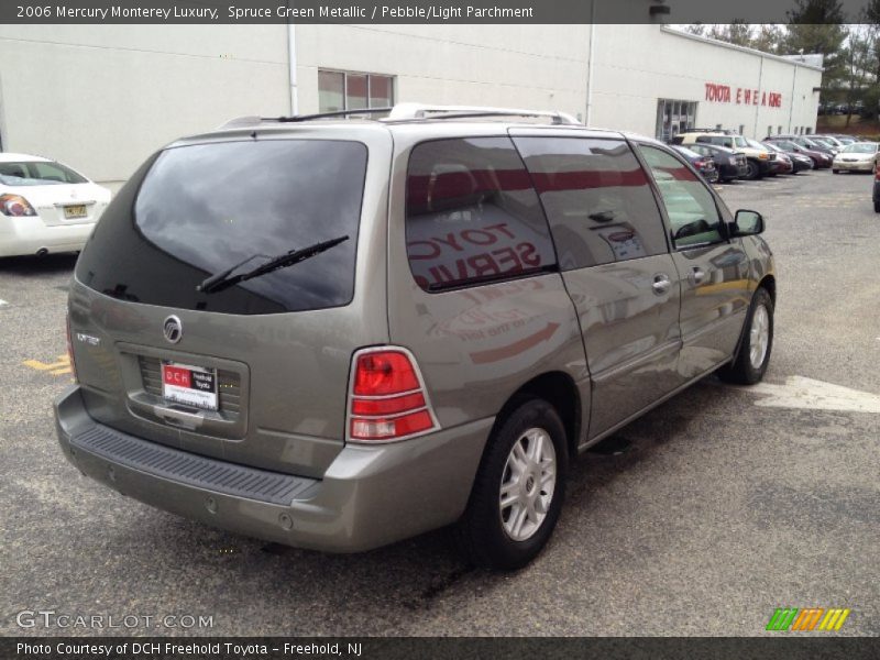 Spruce Green Metallic / Pebble/Light Parchment 2006 Mercury Monterey Luxury