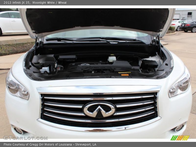 Moonlight White / Wheat 2013 Infiniti JX 35