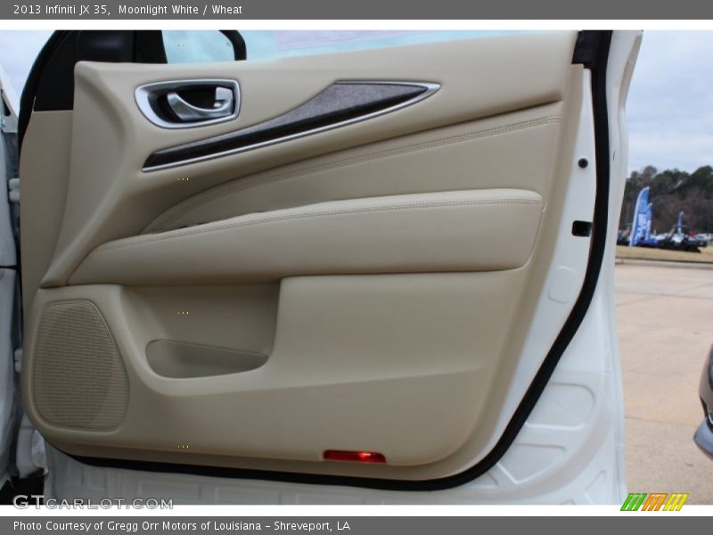 Moonlight White / Wheat 2013 Infiniti JX 35