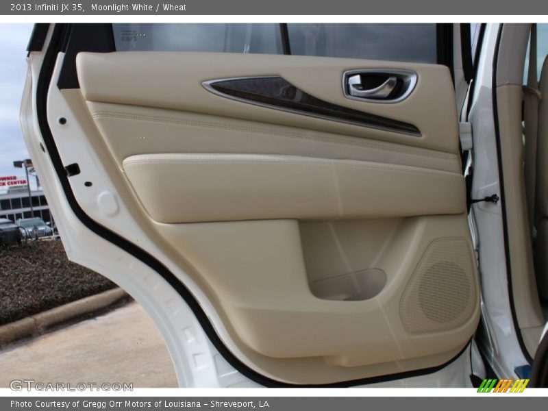 Moonlight White / Wheat 2013 Infiniti JX 35