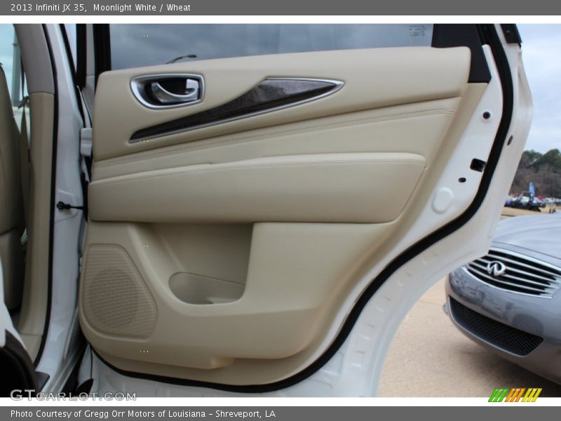 Moonlight White / Wheat 2013 Infiniti JX 35