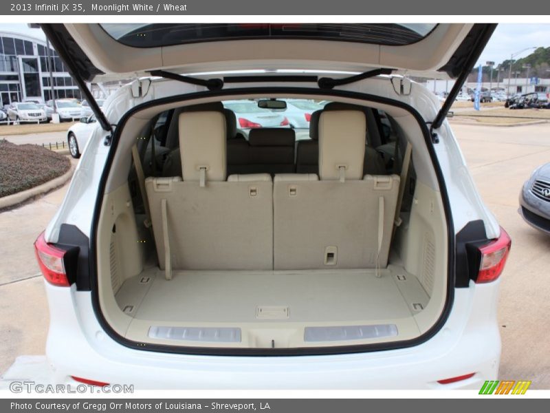 Moonlight White / Wheat 2013 Infiniti JX 35