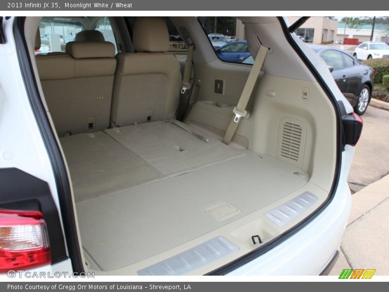 Moonlight White / Wheat 2013 Infiniti JX 35