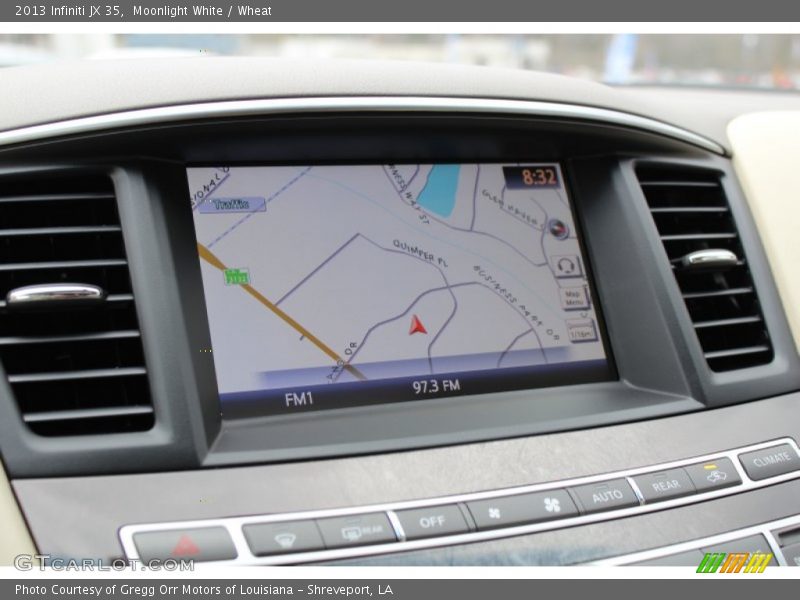 Moonlight White / Wheat 2013 Infiniti JX 35