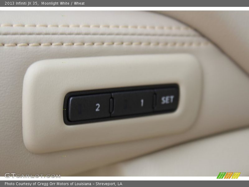 Moonlight White / Wheat 2013 Infiniti JX 35