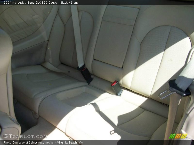 Black / Stone 2004 Mercedes-Benz CLK 320 Coupe