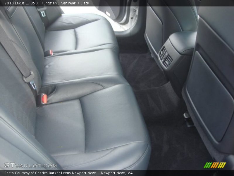 Tungsten Silver Pearl / Black 2010 Lexus ES 350