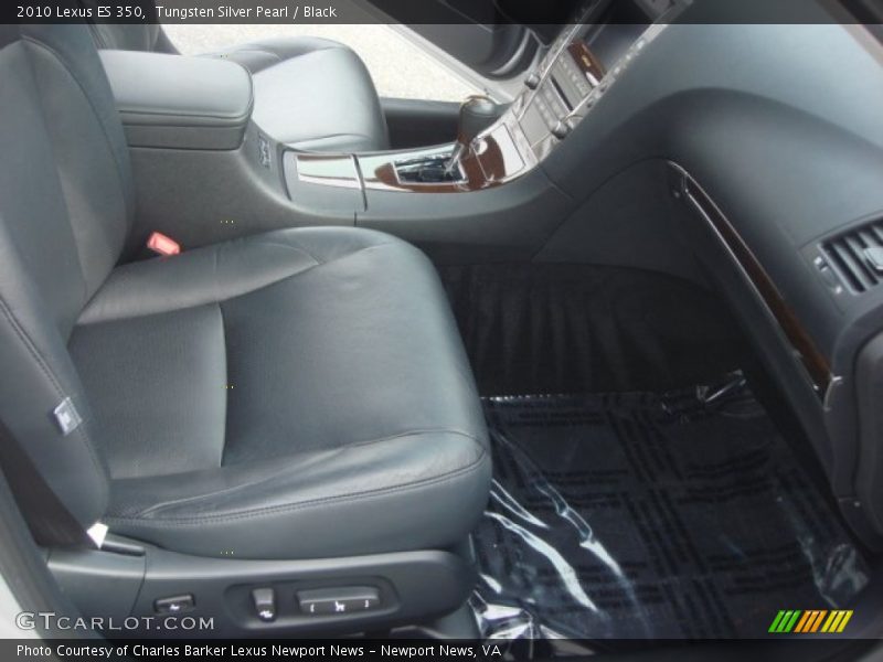 Tungsten Silver Pearl / Black 2010 Lexus ES 350