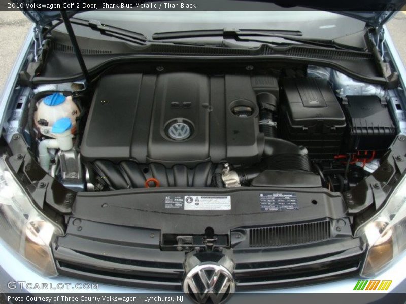  2010 Golf 2 Door Engine - 2.5 Liter DOHC 20-Valve 5 Cylinder