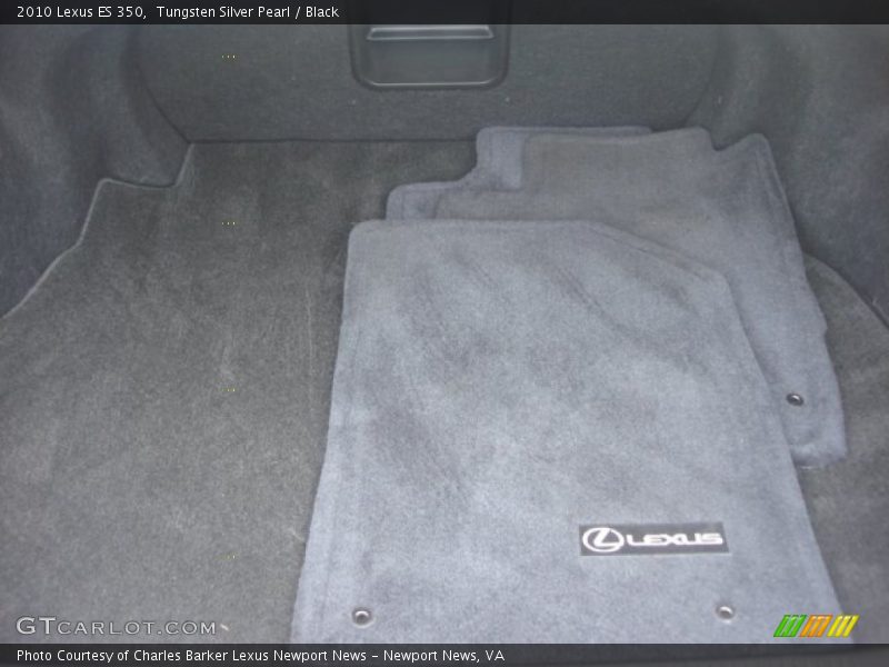 Tungsten Silver Pearl / Black 2010 Lexus ES 350