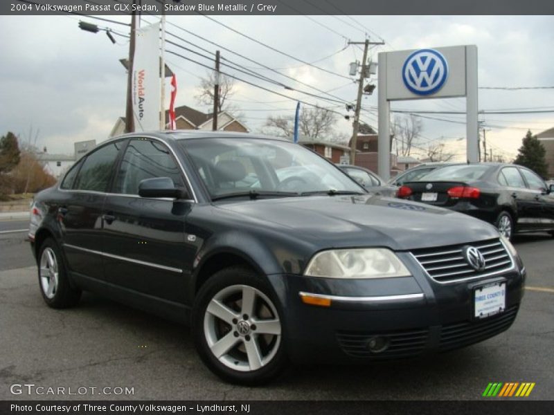 Shadow Blue Metallic / Grey 2004 Volkswagen Passat GLX Sedan