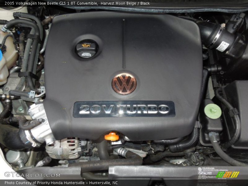  2005 New Beetle GLS 1.8T Convertible Engine - 1.8 Liter Turbocharged DOHC 20-Valve 4 Cylinder