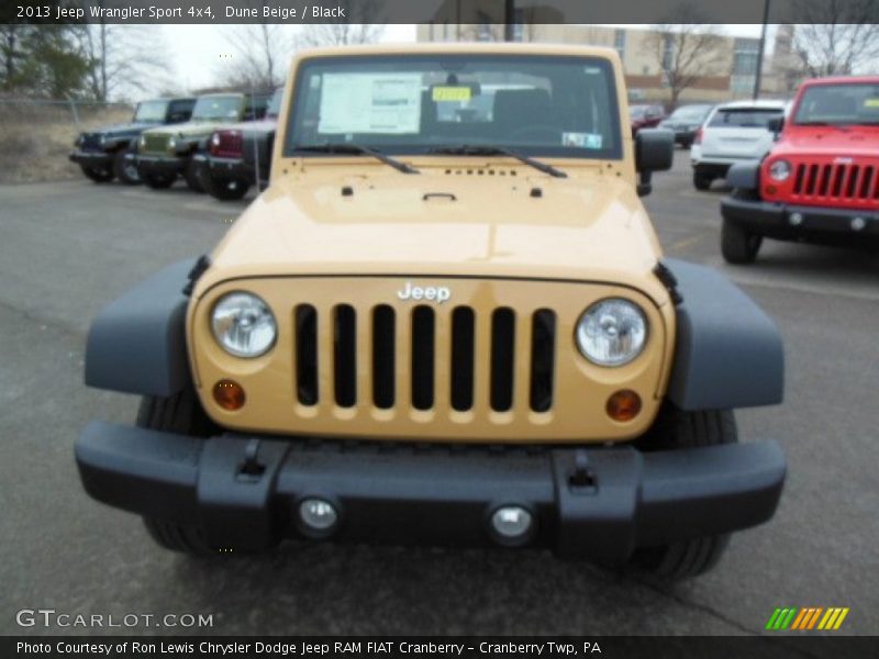Dune Beige / Black 2013 Jeep Wrangler Sport 4x4