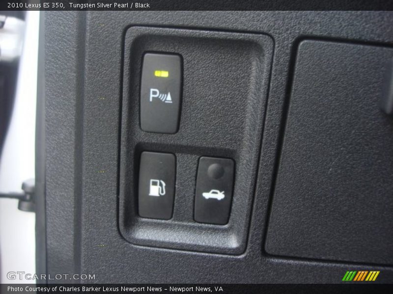 Tungsten Silver Pearl / Black 2010 Lexus ES 350