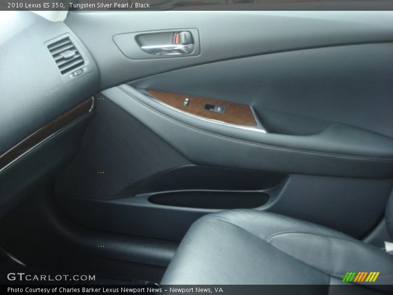 Tungsten Silver Pearl / Black 2010 Lexus ES 350