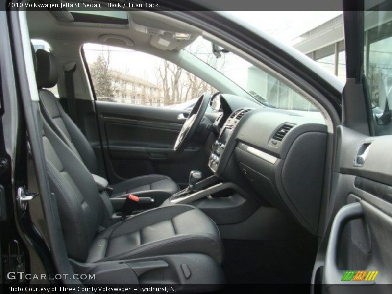 Black / Titan Black 2010 Volkswagen Jetta SE Sedan
