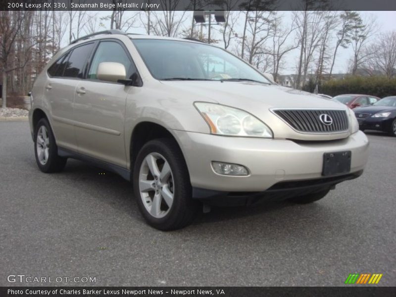 Savannah Beige Metallic / Ivory 2004 Lexus RX 330