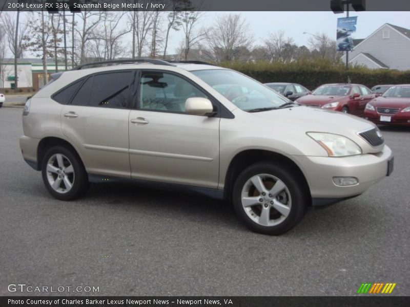 Savannah Beige Metallic / Ivory 2004 Lexus RX 330