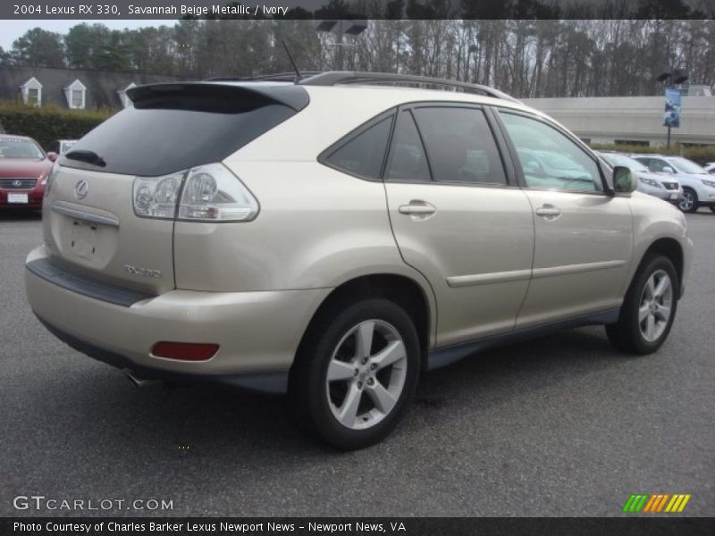 Savannah Beige Metallic / Ivory 2004 Lexus RX 330