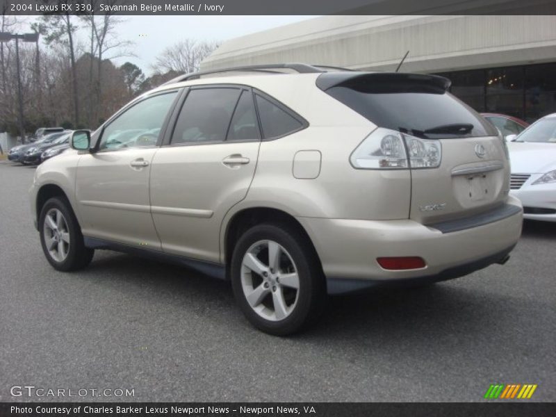 Savannah Beige Metallic / Ivory 2004 Lexus RX 330