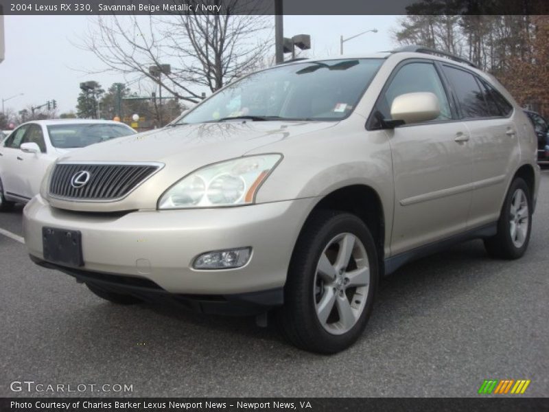 Savannah Beige Metallic / Ivory 2004 Lexus RX 330