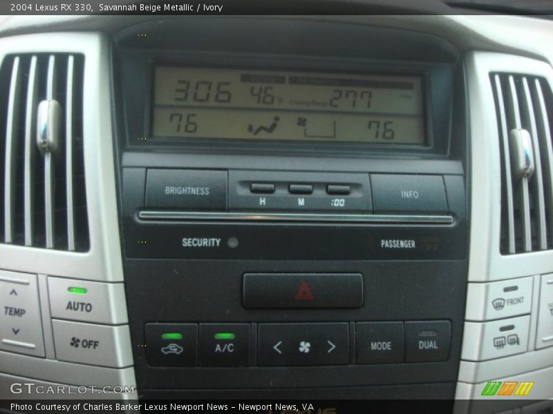 Savannah Beige Metallic / Ivory 2004 Lexus RX 330