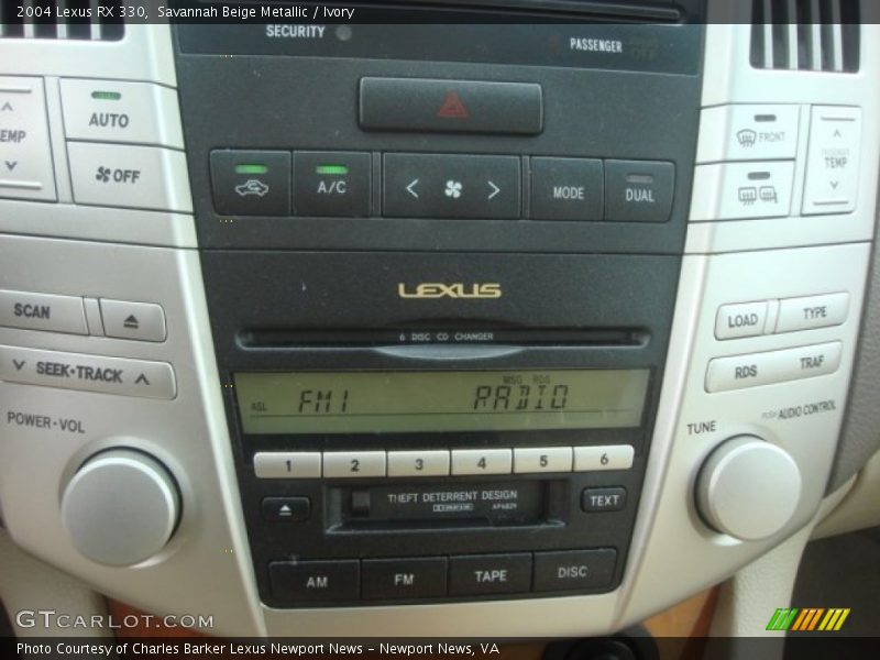 Savannah Beige Metallic / Ivory 2004 Lexus RX 330