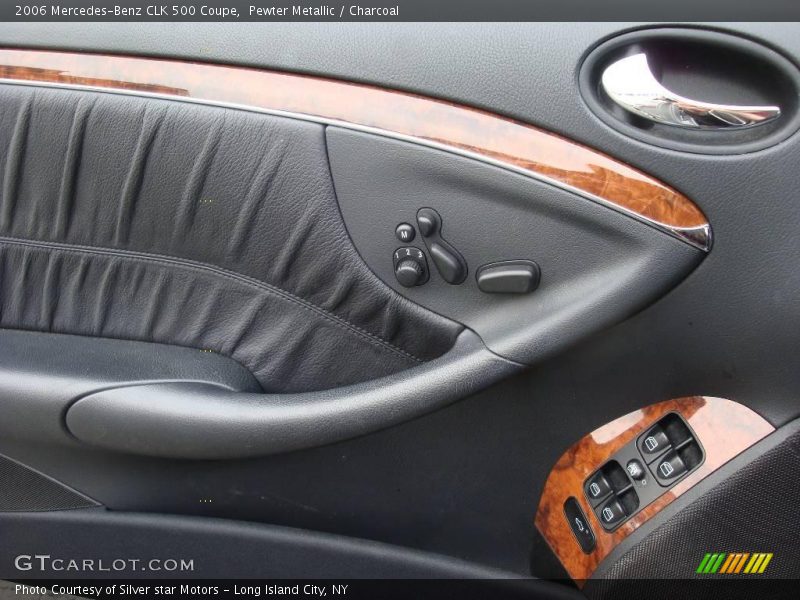 Pewter Metallic / Charcoal 2006 Mercedes-Benz CLK 500 Coupe