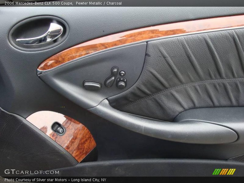 Pewter Metallic / Charcoal 2006 Mercedes-Benz CLK 500 Coupe