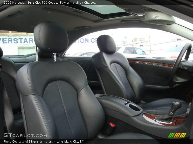 Pewter Metallic / Charcoal 2006 Mercedes-Benz CLK 500 Coupe