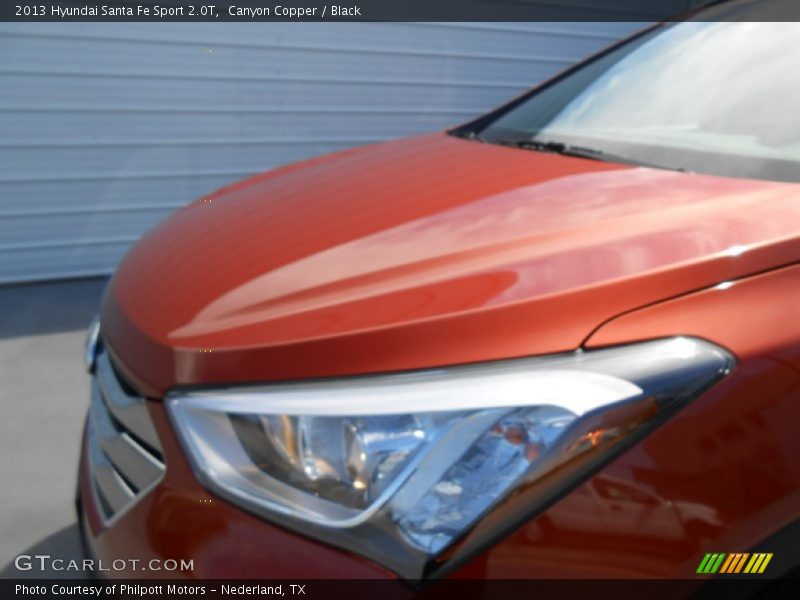 Canyon Copper / Black 2013 Hyundai Santa Fe Sport 2.0T