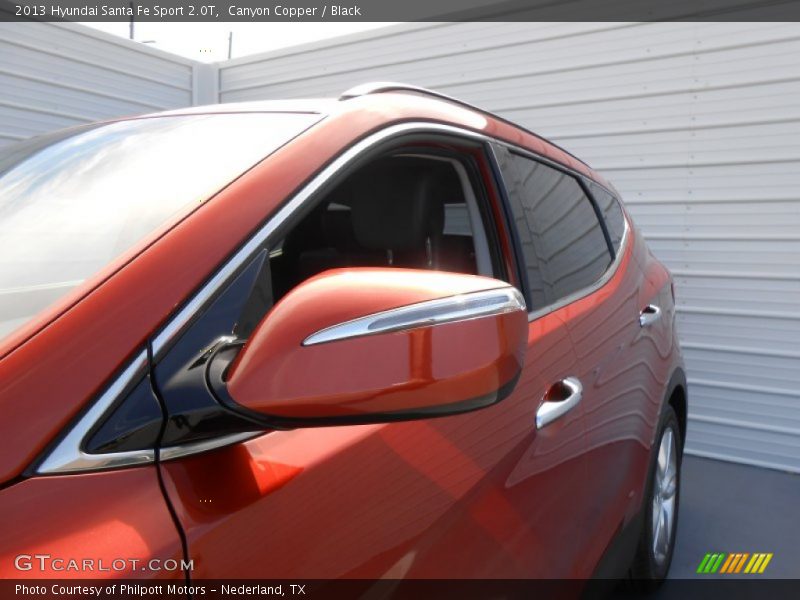 Canyon Copper / Black 2013 Hyundai Santa Fe Sport 2.0T