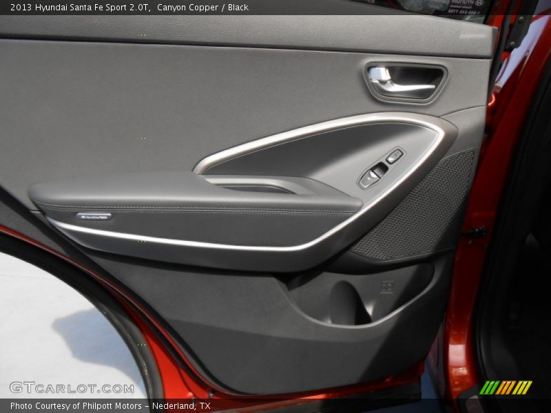Canyon Copper / Black 2013 Hyundai Santa Fe Sport 2.0T