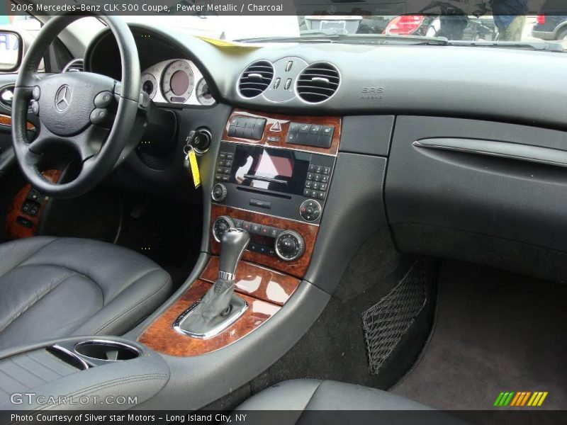 Pewter Metallic / Charcoal 2006 Mercedes-Benz CLK 500 Coupe