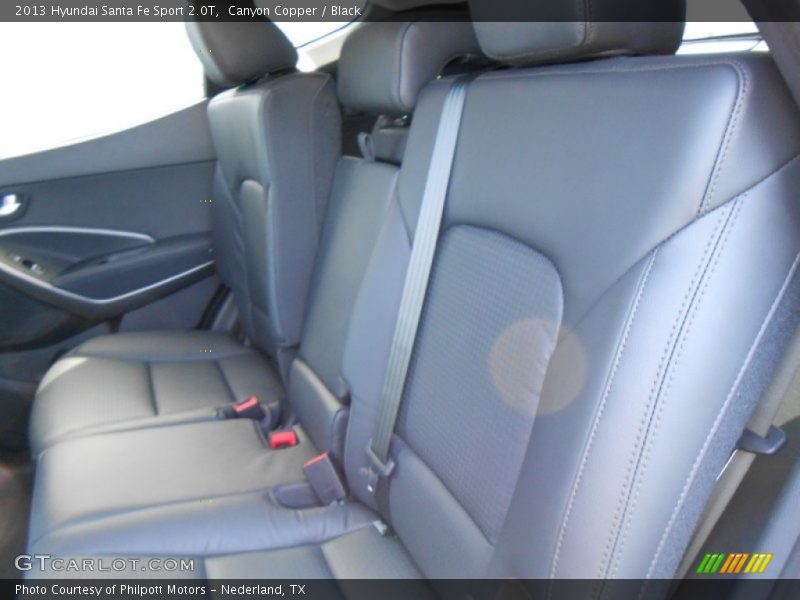 Canyon Copper / Black 2013 Hyundai Santa Fe Sport 2.0T