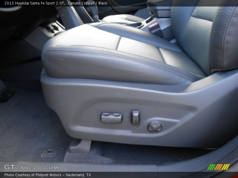 Canyon Copper / Black 2013 Hyundai Santa Fe Sport 2.0T