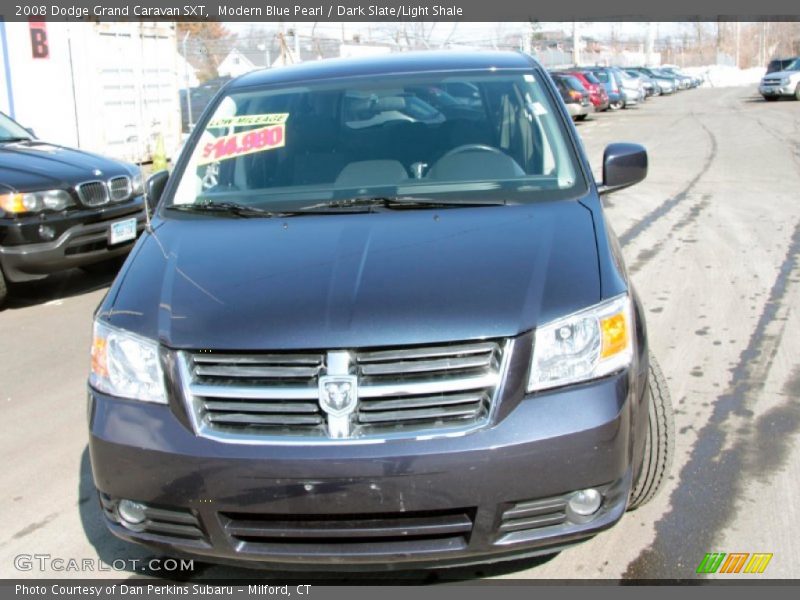 Modern Blue Pearl / Dark Slate/Light Shale 2008 Dodge Grand Caravan SXT