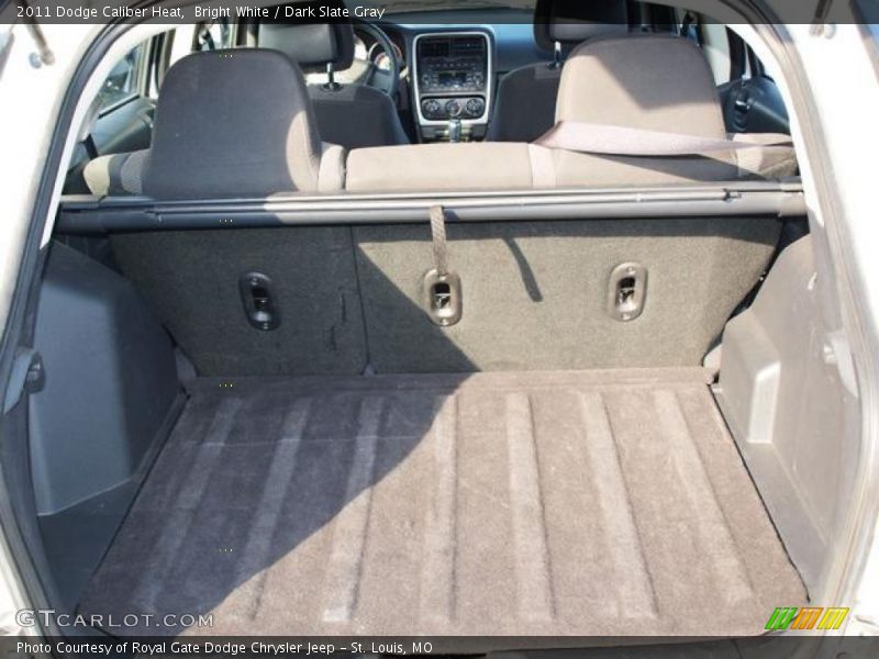 Bright White / Dark Slate Gray 2011 Dodge Caliber Heat