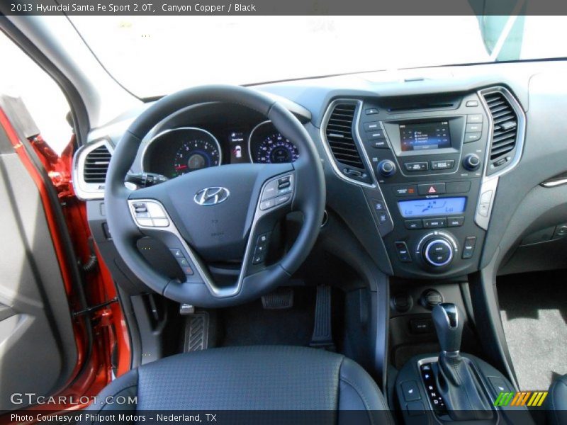 Dashboard of 2013 Santa Fe Sport 2.0T