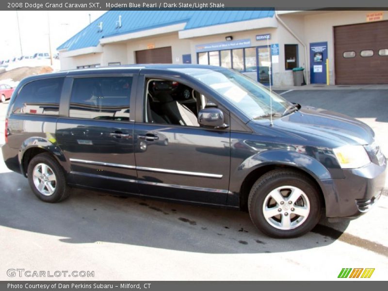Modern Blue Pearl / Dark Slate/Light Shale 2008 Dodge Grand Caravan SXT