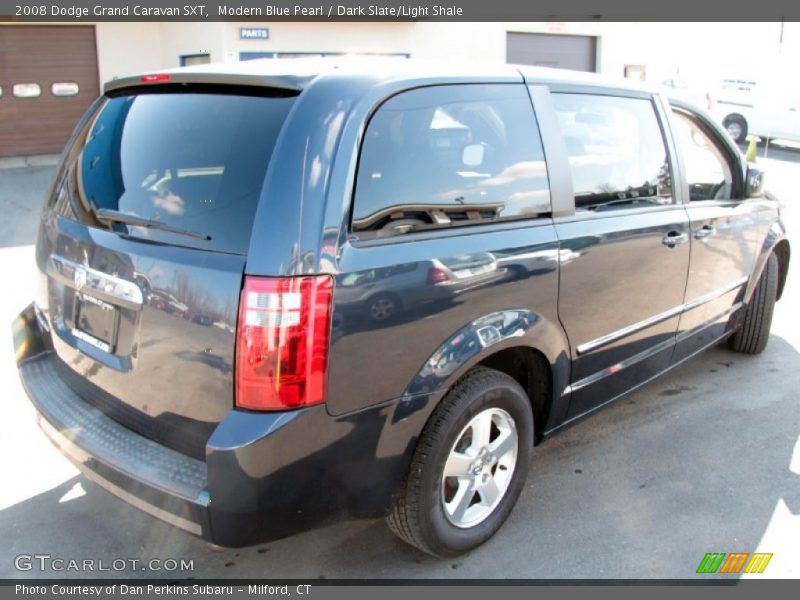 Modern Blue Pearl / Dark Slate/Light Shale 2008 Dodge Grand Caravan SXT