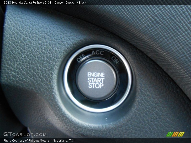 Controls of 2013 Santa Fe Sport 2.0T