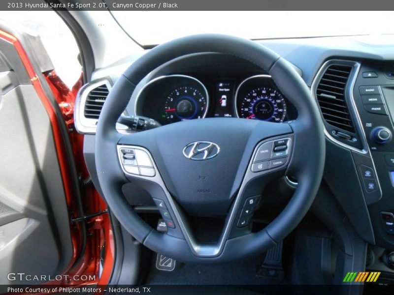  2013 Santa Fe Sport 2.0T Steering Wheel