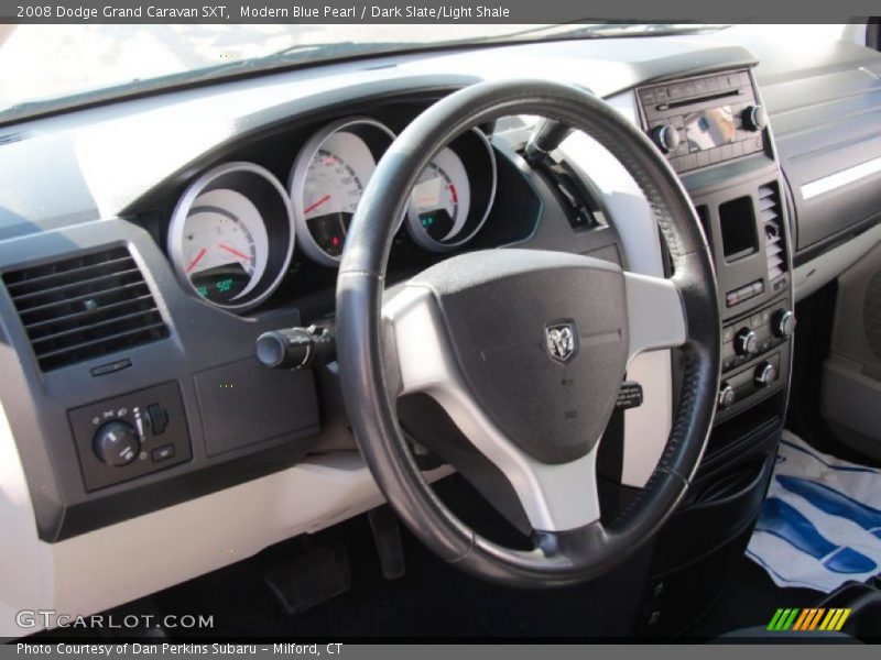 Modern Blue Pearl / Dark Slate/Light Shale 2008 Dodge Grand Caravan SXT